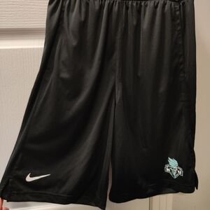 Nike Dri Fit WNBA New York Liberty Black Shorts Youth XL
